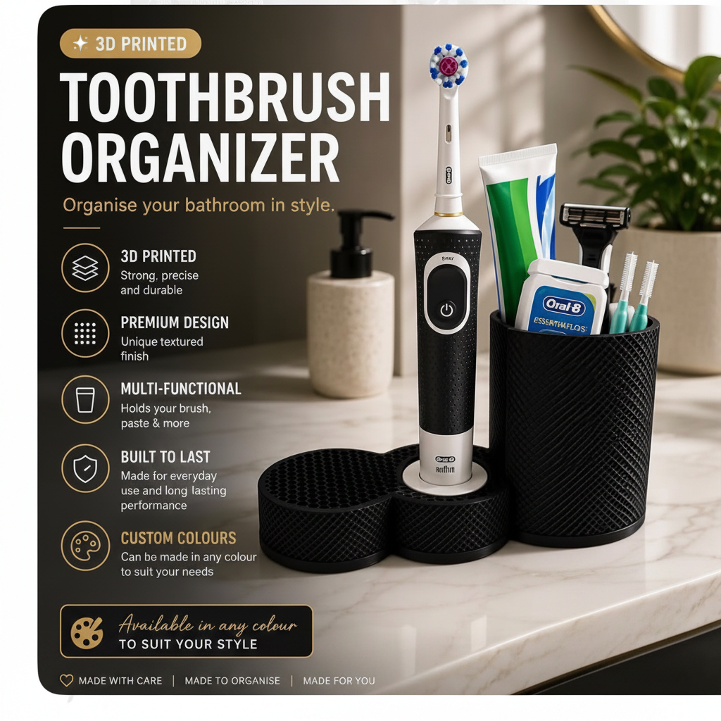 Toothbrush Organizer - No Price